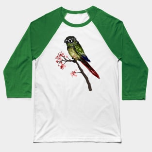 Cute green cheeked conure Baseball T-Shirt